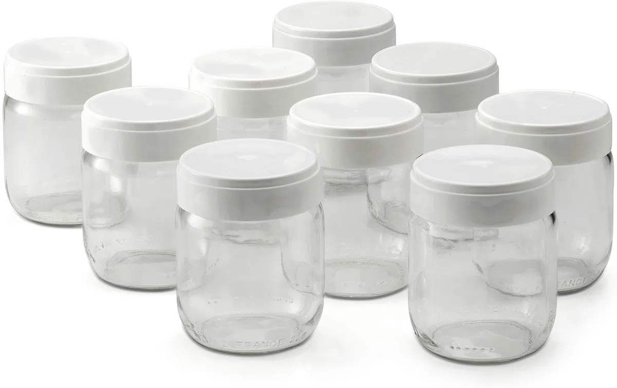 Lagrange 430301 - Contenitore per yogurt da 0,185 l, 9 pezzi